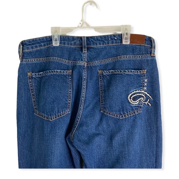 Scotch & Soda Bandanarama Embroidered Skinny Blue Jeans sz 29 - Picture 7 of 15